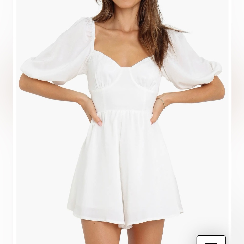 PETAL & PUP white romper